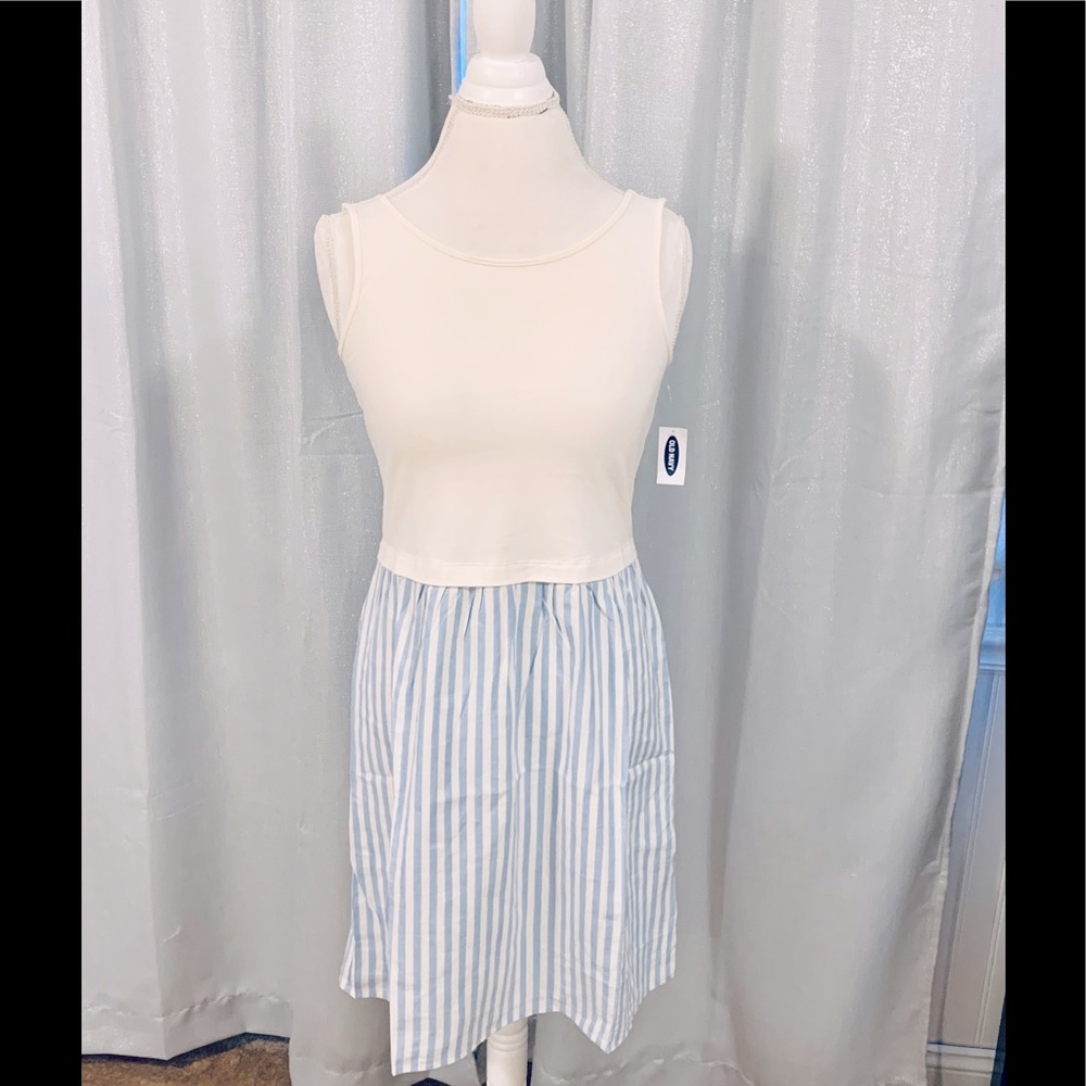Striped tank dress